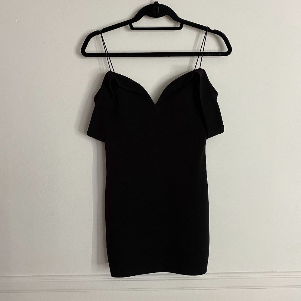 NWT Black Off The Shoulder Mini Dress💥